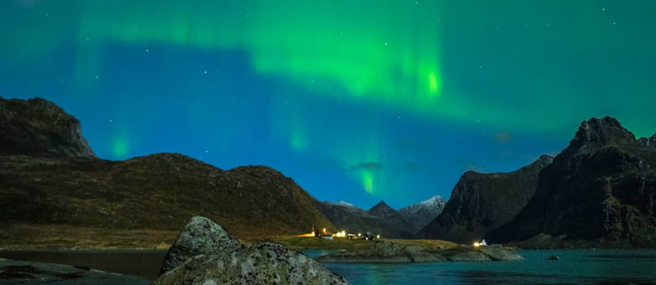 Nordlichter in den Lofoten