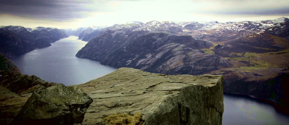 Blick vom Preikestolen