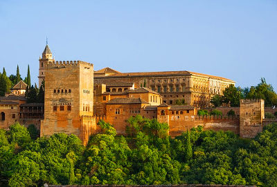 De Alhambra in Granada: vesting en werelderfgoed 