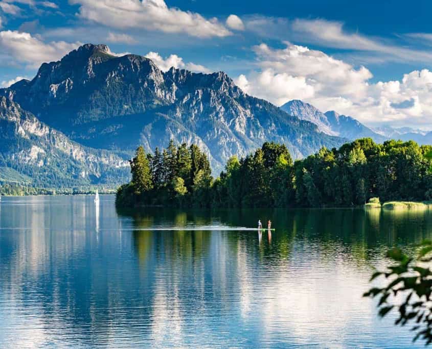 Forggensee im Allgäu