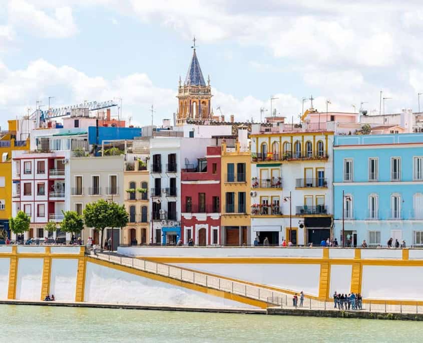 Viertel Triana in Sevilla