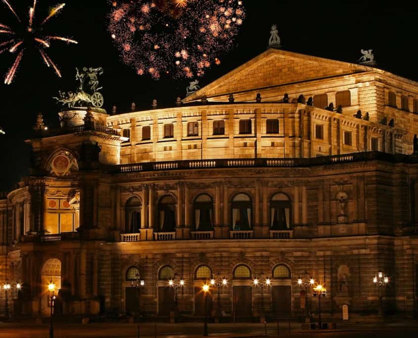 Silvester in Dresden