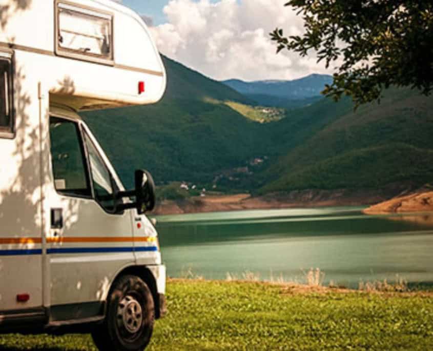 Gartencampingplatz in Bosnien