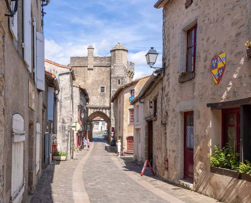 mittlelalterlich geprägte Stadt Parthenay