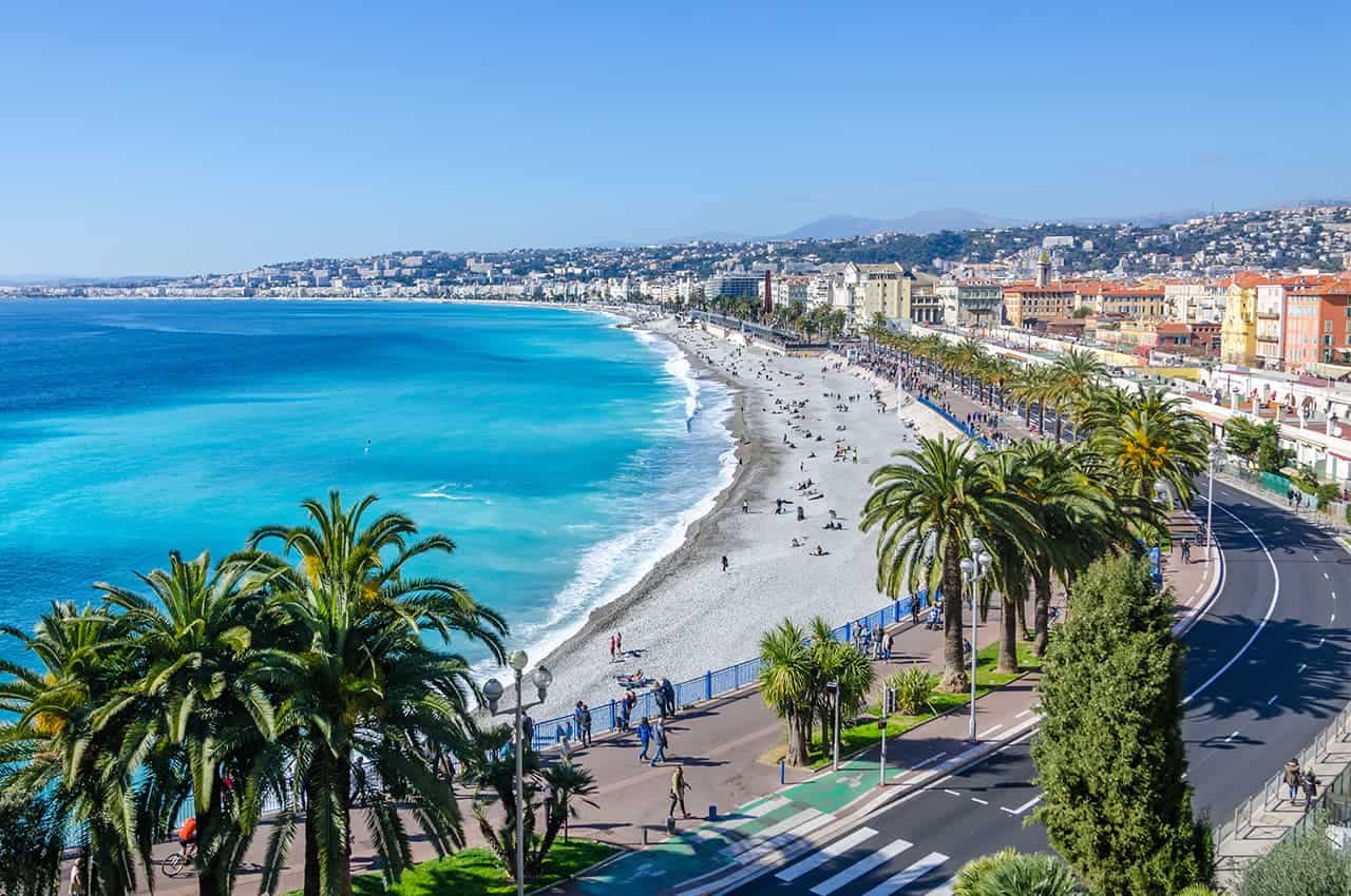 Die Promenade von Nizza