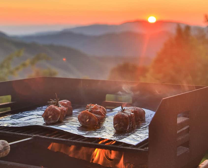 Grillen in der Toskana